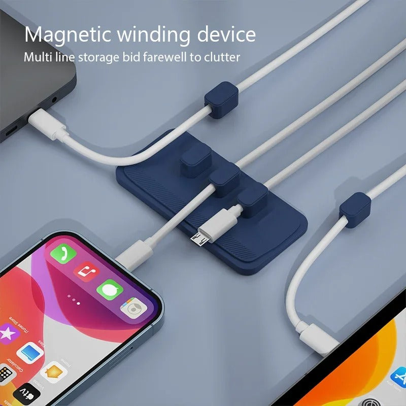 Magnetic Cable Organiser Clips Cable Management Wire Manager