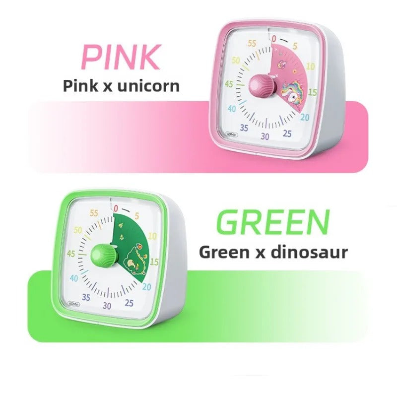 60-Minute Countdown Timer Pomodoro Stopwatch Clock