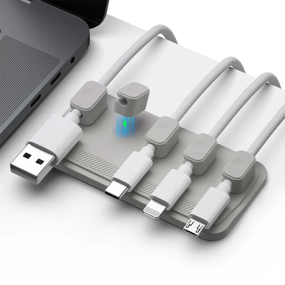 Magnetic Cable Organiser Clips Cable Management Wire Manager
